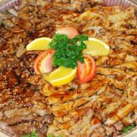 Beef & Chicken Teriyaki Platter (serves 8) · Serves 8