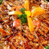 Chicken Teriyaki Platter (serves 6-8) · Serves 6-8