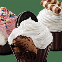 Ice Cream Cupcake Variety 6-Pack - Ready For Pick-Up Now · Two of each of our Sweet Cream, Cake Batter™ Delux and Double Chocolate Devotion™ Ice Cream ...
