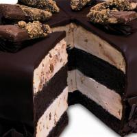 Coffeehouse Crunch™ - Ready For Pick Up Now · Layers of moist Devil's Food Cake and Coffee Ice Cream with Heath® Bar wrapped in rich Fudge...