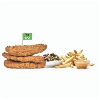 4 Gardenbird™ Tender Box · 4 Plant-based crispy tenders, house seasoning, served with super slaw, fries and choice of 2...
