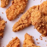 Chicken Tender Dippers · Breaded chicken tenders ready to dip in your choice of sauce.