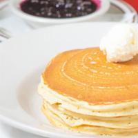 Pancakes · Honey whole wheat or harvest buttermilk.