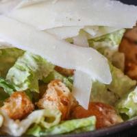 Caesar Salad · Romaine Lettuce, Parmesan Cheese, House Caesar Dressing, Croutons. (Dressing and Croutons se...