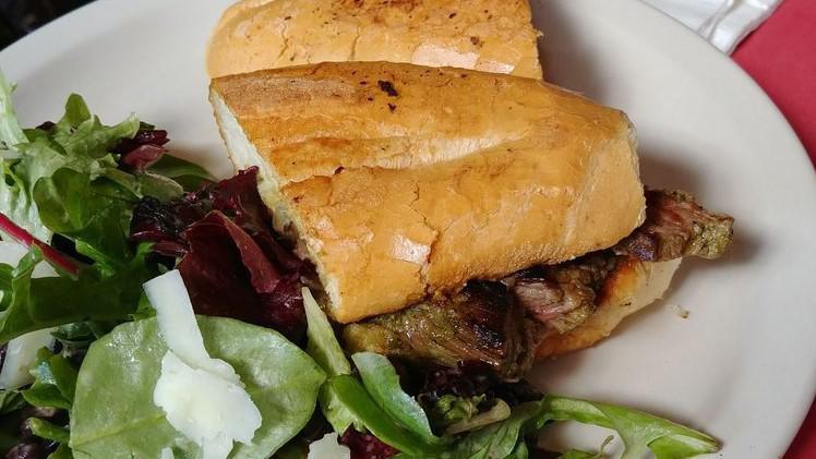 *Calle Ocho · grilled sirloin, caramelized onion, manchego cheese, chimichurri, garlic-aioli.


*These items contain undercooked or raw food items. Consuming raw or undercooked meats, poultry, seafood, shellfish or eggs may increase your risk for foodborne illness.