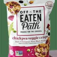 Chickpea Veggie Crisp · ingredients. crisp & savory real veggies real chickpeas perfect on the side of your smoothie...