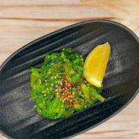 Wakame Salad (V) · Seaweed Salad, Sesame Seed.
