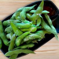 Edamame · Steamed Soybean, Salted, Sweet Chili Sauce.