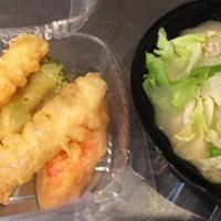 Tempura Udon Soup · Tempura Shrimp and Vegetables