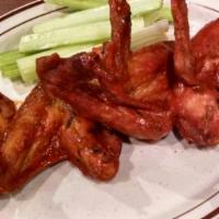 Wings · Like You've Never Had Them! Basted In Your Choice Of Buffalo, Teriyaki, Or BBQ Sauce, Served...