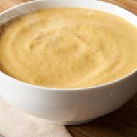 Butternut Squash · Roasted squash and herbs pureed into creamy richness. Gluten Free.. 180 Cal - 420 Cal.