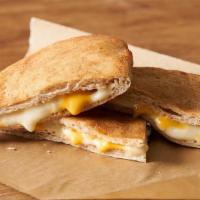 Charlie Cheesepocket · Melted Monterey jack and cheddar cheese served in a half wheat pocket.. 310 cal