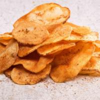 House Made Chips (Large) · “Guylic,” Cajun, or BBQ.