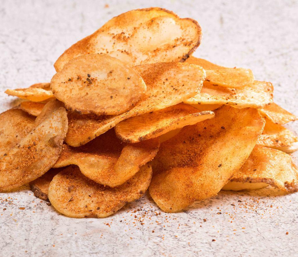 House Made Chips (Regular) · “Guylic,” Cajun, or BBQ.