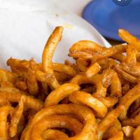 Basket of Curly Fries · 