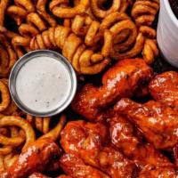 16  Smoked Bone-In Wings Combo · 16 bone-in wings smoked in-house over pecan wood then tossed with your choice of 2 flavors. ...
