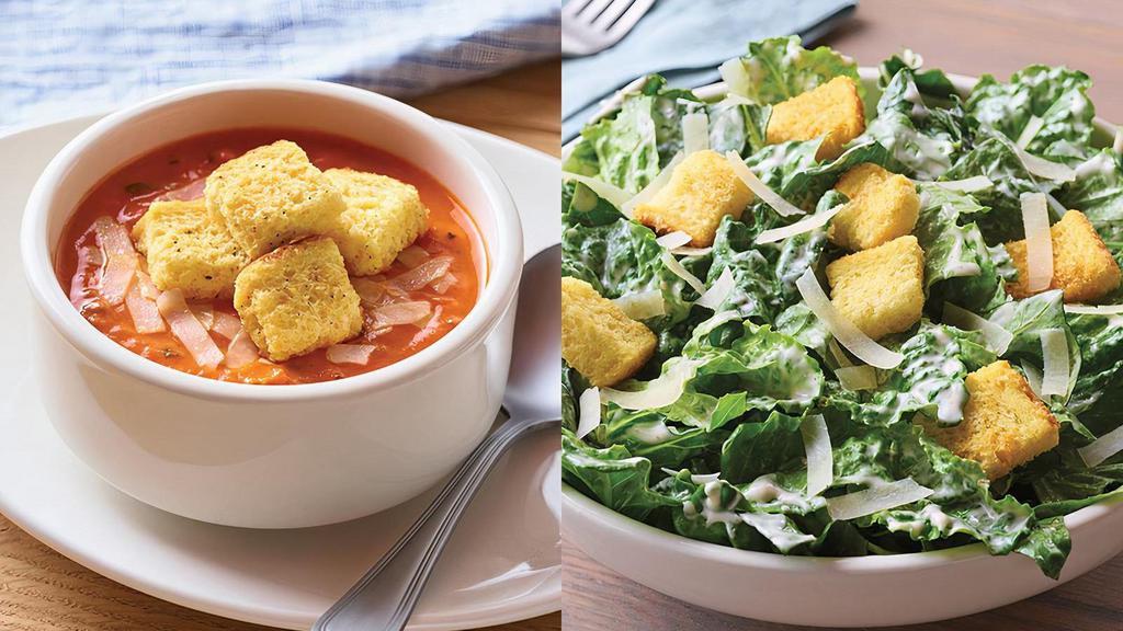 Soups & Salads · Choose a soup or salad