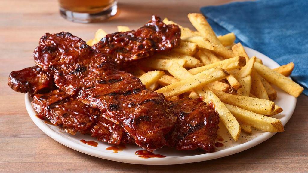 Riblet Plate · Smaller portion of the Applebee's® Riblets Platter. Our famous slow cooked riblets, slathered in your choice of sauce.