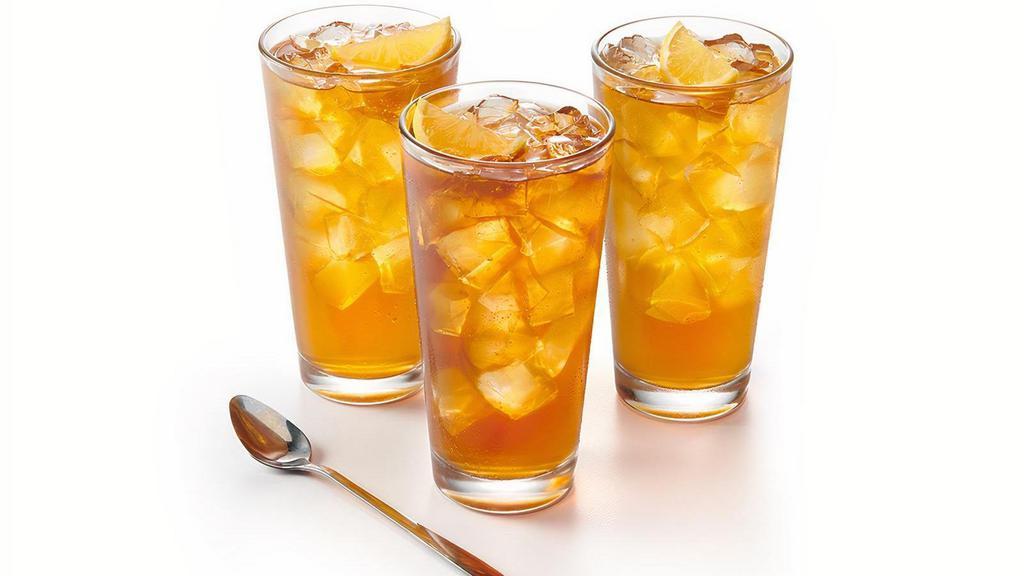 Flavored Iced Teas · Delicious fresh brewed iced tea in your choice of flavor.  Choose from mango or peach. (Additional flavors may be available, based on location)