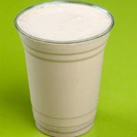 8. Pb N' BAE · Organic non-fat milk, peanut butter, banana, fat free vanilla ice cream, chocolate. 555 calo...