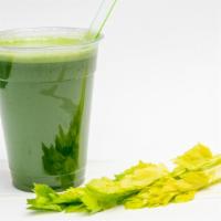 Green Detox · Kale, celery, cucumber and lemon.