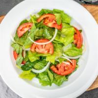 House Salad · Vegetarian. Vegan. Kategna's specialty salad consists of romaine lettuce, tomato pieces and ...