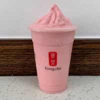 Strawberry Milk Smoothie · Kids Friendly; 
Medium only