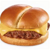 Just For Kids Burger · A 100% beef patty topped with American cheese. Same big taste just a little smaller.
