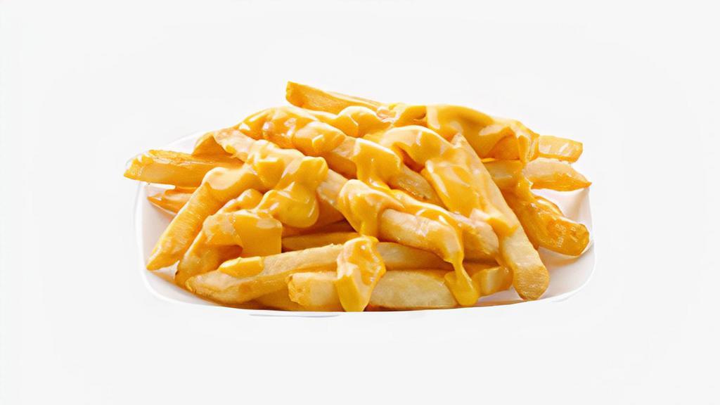 Cheese Fries · Fresh cut French fries covered in melted cheese.