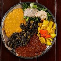 Vegan Combination Platter (VG) · A Cafe Colucci favorite — our Vegan Combination Platter. . Enjoy all things wholesome with a...