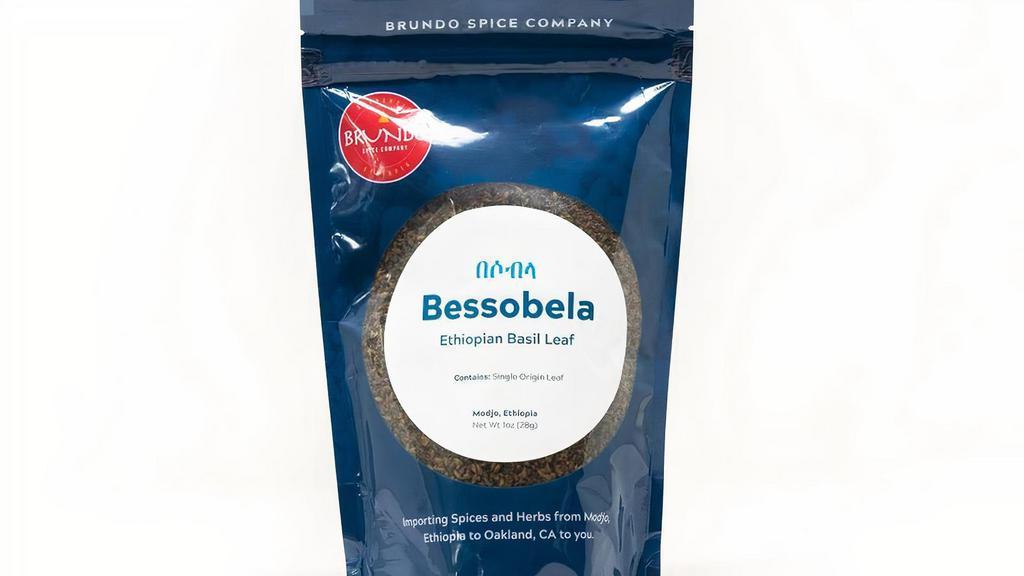 Bessobela |በሶብላ| Basil · Bessobela, also known as “Sacred Basil,” offers a delightful, fruity element to a number of Ethiopian dishes and spice blends.. This purple flower is handpicked and sun-dried to preserve its unusual, yet elegant tones. You’ll recognize this bold flavor in many culinary favorites including Shiro, Berbere, and even teas!. Suggested uses: Shiro, add to teas, sprinkle on top of pasta . Dried Herb . Origin: Ethiopia. Ingredients: Bessobela (dried Sacred Basil). Size: 1oz