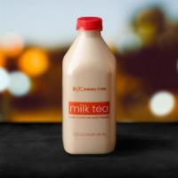 Milk Tea | Bottled Drink · Black tea with non-dairy creamer.