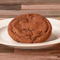 Fudge Nut Brownie Cookie | 1PC · Soft and chewy fudge cookie with walnuts inside.
