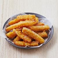 #A6 Sour Plum Sweet Potato Fries · 甘梅地瓜