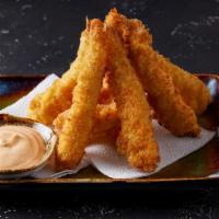 Shrimp Tempura · Mouthwatering, juicy shrimp battered and deep-fried to perfection.