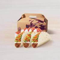 Supreme Soft Taco Party Pack · Includes 12 Soft Tacos Supreme®.