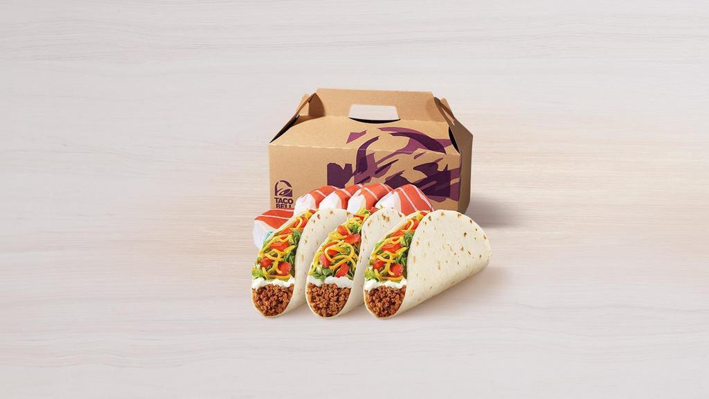 Supreme Soft Taco Party Pack · Includes 12 Soft Tacos Supreme®.