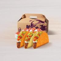 Supreme Variety Taco Party Pack · Your choice of 12 of the following tacos: Crunchy or Soft Taco Supremes®, or Nacho Cheese Do...