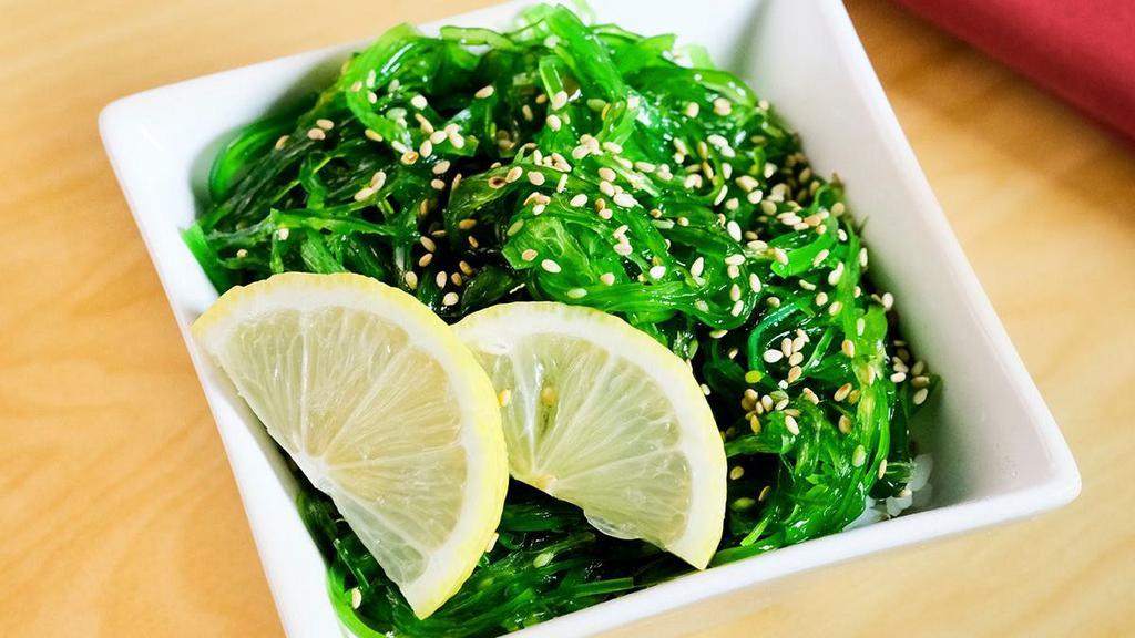 Seaweed Salad · Soy, sesame and lemon.