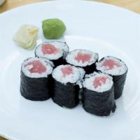 Tuna Roll · Fresh tuna* and rice rolled in seaweed