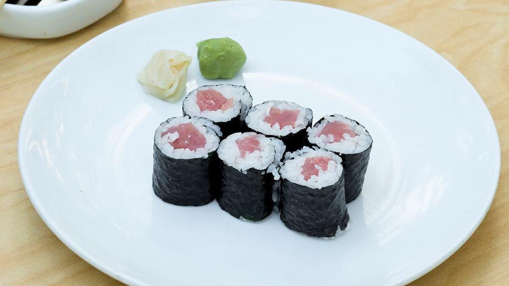 Tuna* Roll · Fresh tuna* and rice rolled in seaweed