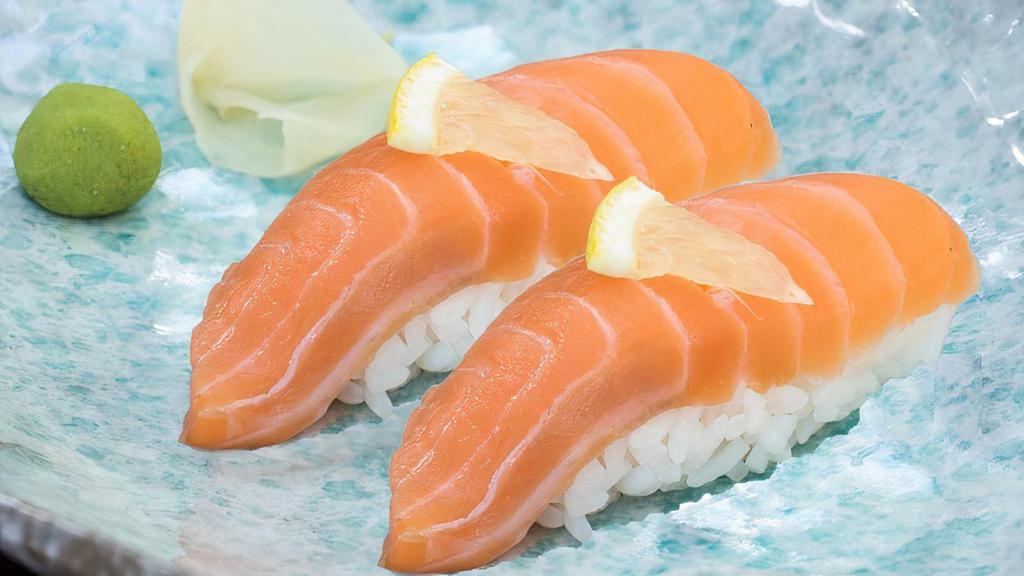 Salmon Nigiri & Sashimi · 