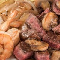 Hibachi Chateaubriand* · 8.5 ounces of center cut tenderloin and mushrooms lightly seasoned and grilled with a hint o...
