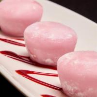 Strawberry Mochi Ice Cream · 3 Pieces
