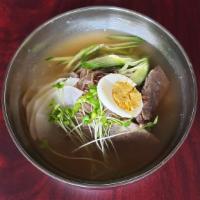 51. Buckwheat Noodle in Icy Mild Beef Broth · 