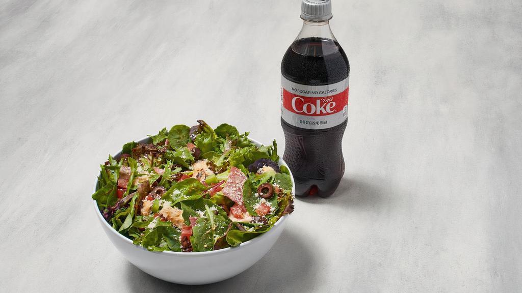Cyo Salad + Drink · Create Your Own salad (MOD-size), plus a bottled drink