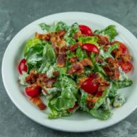 Butter Lettuce Salad (insert gluten-free symbol) · Smoked bacon, Point Reyes blue cheese crumbles, grape tomatoes & buttermilk ranch