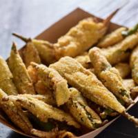 Okra Lady Finger · Delicious okra cooked with onions, tomatoes and spices.