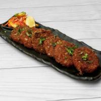 Shami Kabob · Ground beef mixed with spice and lentils.