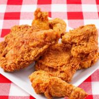 12 Piece Fried Chicken · 3 of each thighs, legs, breast, wings.